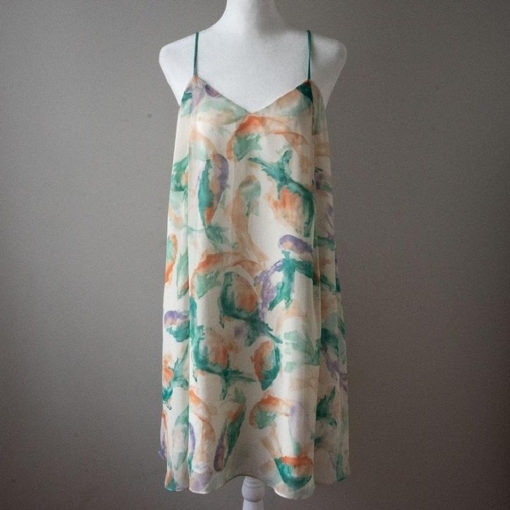 Philosophy Floral‎ Silk Chiffon Dress